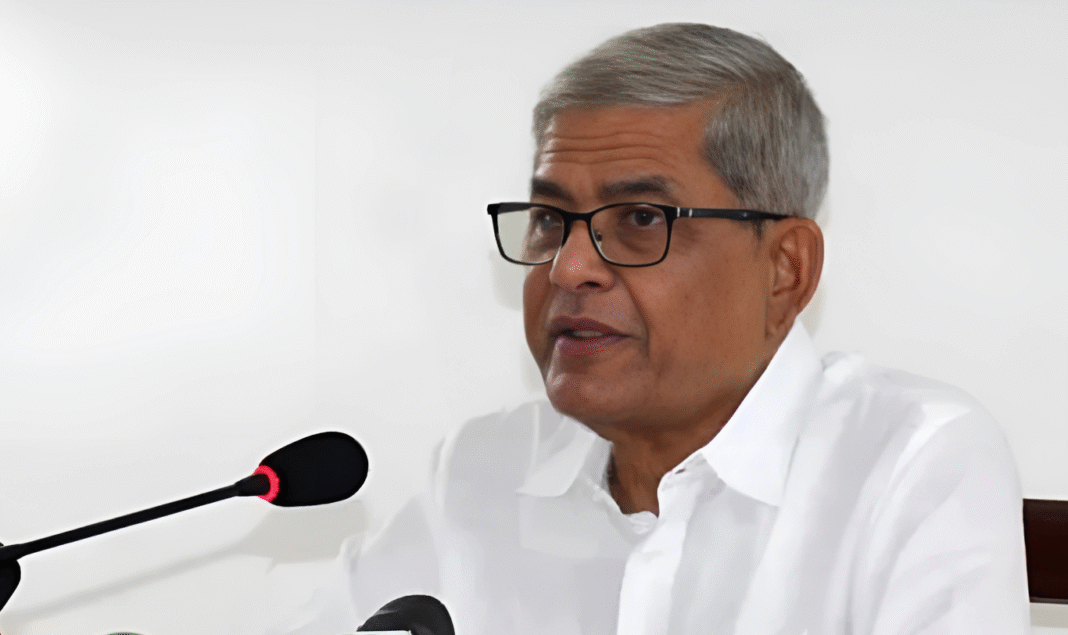 বাংলাদেশে সুশাসনের অভাব ও গণতান্ত্রিক প্রক্রিয়ার প্রয়োজনীয়তা: মির্জা ফখরুলের স্পষ্ট বার্তা