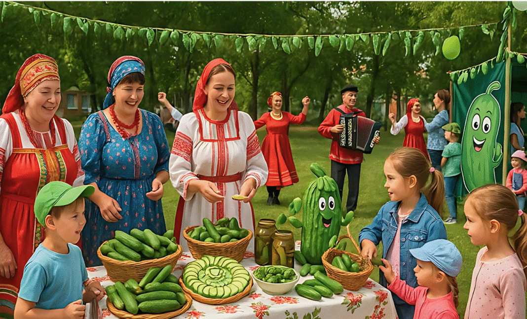 আন্তর্জাতিক শসা উৎসব: শসার টানে দূর-দূরান্ত থেকে মানুষের ঢল