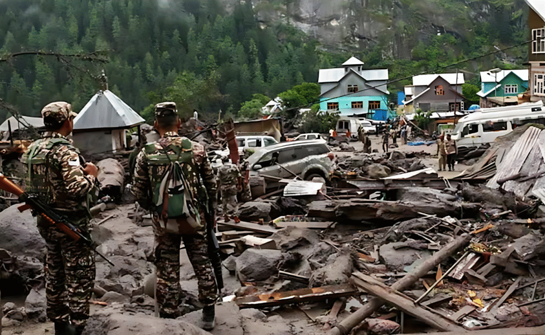 কাশ্মীরে মেঘভাঙা বৃষ্টিতে মৃত্যু ৬০ ছাড়াল, নিখোঁজ শতাধিক – দুর্যোগে বিপর্যস্ত জনজীবন