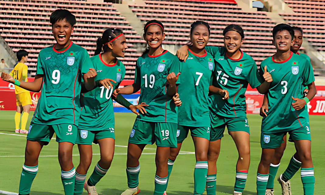 ইতিহাস রচনা করল বাংলাদেশ অনূর্ধ্ব-২০ নারী ফুটবল দল: প্রথমবারের মতো এশিয়ান কাপ মূল পর্বে!