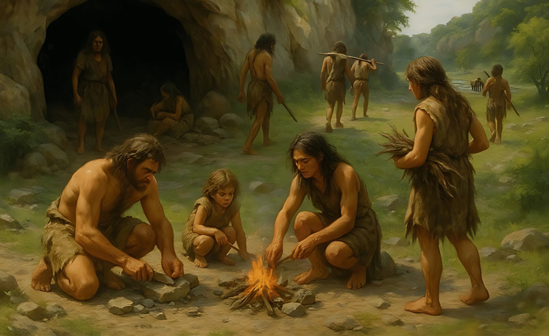 গুহায় পাওয়া পাথরের টুকরো বদলে দিচ্ছে আদিম মানুষ সম্পর্কে প্রচলিত ধারণা