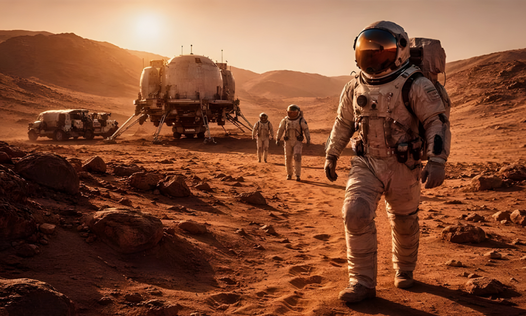 মঙ্গলের মাটিতে মানুষ নামবে কোথায়? অবশেষে সম্ভাব্য অবতরণস্থলের খোঁজ পেলেন বিজ্ঞানীরা