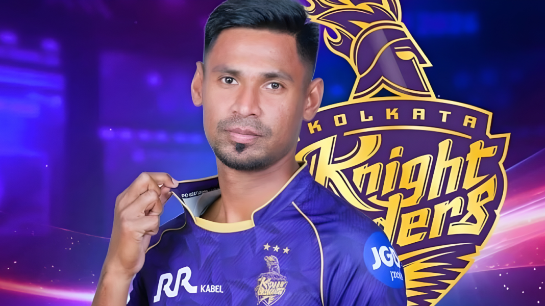 আইপিএল : বিসিসিআইয়ের নির্দেশে কেকেআর স্কোয়াড থেকে বাদ বাংলাদেশের তারকা পেসার মোস্তাফিজ